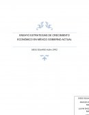 ENSAYO DE ESTRATEGIAS DE CRECIMIENTO ECONÓMICO EN MÉXICO