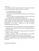 Estado Civil Es la situación jurídica de una persona frente a otra u otras, es decir, la relación jurídica concreta que guarda en relación con la familia y con el Estado.