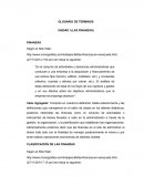 Glosario (FINANZAS)