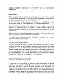 UNIDAD III.BASES SOCIALES Y POLITICAS DE LA PLANEACION EDUCATIVA
