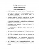 Sociología de la comunicación Obsolescencia programada