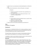 Divergentes y Convergentes.