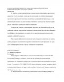 PLAN DE MUESTREO DE SUELO PARA CONTAMINACIÓN DE SUELOS CONTAMINADOS POR GRASAS Y ACEITES