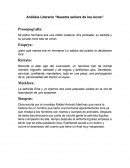 Análisis Literario “Nuestra señora de los locos”