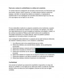 Pasó seis: evaluar la confiabilidad y la validez de la medición.