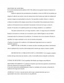 En la norma internacional de auditoría (NIA 530), define de la siguiente manera el muestreo en la auditoría: