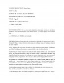 Historia clínica- La joven suele deprimirse demasiado