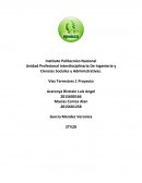 Vias Terrestres proyecto