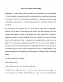 The dark beast white sky