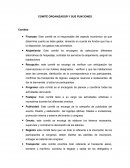 COMITÉ ORGANIZADOR Y SUS FUNCIONES