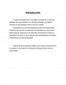 El siguiente trabajo tiene como objetivo principal dar un resumen detallado de la personalidad y los diferentes enfoques que hasta el momento se han planteado sobre el tema en cuestión.