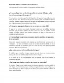 Redacción, análisis y resultado de la ENTREVISTA