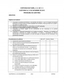 PROGRAMA DE EFECTIVO.