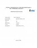 Planeación financiera de empresa Jamaica Bom