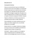 Innovación técnica.