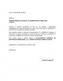 CARTA DE LEVANTAMIENTO DE HIPOTECA