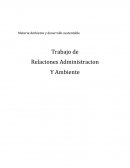 Ambiente Materia:Ambiente y desarrollo sustentable