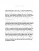 Quien destruye al mundo