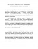 INFLUENCIA DE LA INTERACCION ALUMNO – MAESTRO EN EL COMPORTAMIENTO DEL ALUMNO Y SUS CAMBIOS.