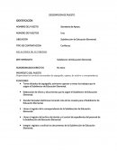 Secretaria de apoyo.