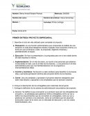 Primer entrega proyecto empresarial