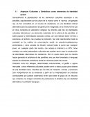 Aspectos Culturales y Simbólicos como elementos de identidad grupal