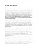 El mito de la caverna. Ensayo