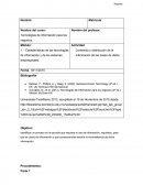 Contenido y distribución de la información de las bases de datos