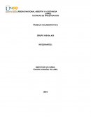 Construcción del trabajo colaborativo donde se cumplirán etapas que ayudarán con la construcción de la actividad