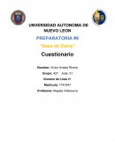 Actividad diagnistica Microsoft Access 2010