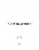 Glosario de definiciones de Química