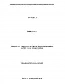 TRABAJO DEL LIBRO LEÍDO” ECUADOR: SEÑAS PARTICULARES”