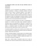 La desintegración familiar como factor del bajo rendimiento escolar en américa latina