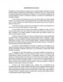 DESCRIPCIÓN DE MI LOCALIDAD