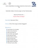Reporte de Practica No. 1 Proyecto ‘‘Banco de Sangre’’