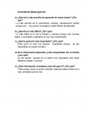 Apuntes de Actividad De Metacognición.