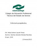 Informe de Enfermería propedeutica