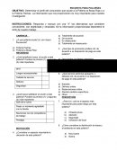 INSTRUCCIONES: Responda y marque con una “X” las alternativas que considere conveniente, con objetividad y veracidad. De la información proporcionada dependerá el éxito de nuestro trabajo.