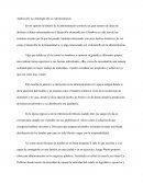 Análisis De La Antología De La Administración