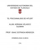 EL PSICOANALISIS DE HITLER
