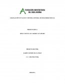 LEGISLACIÓN EN SALUD Y SISTEMA GENERAL DE SEGURIDAD SOCIAL