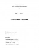GENOGRAMA: Análisis: Pre Entrevista: El pedido no se ha realizado con urgencia ni espontaneidad.
