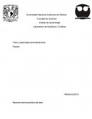 Laboratorio de Equilibrio y Cinética Potenciales termodinámicos