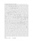 Acta notarial de protesto de letra de cambio Guatemala 2016