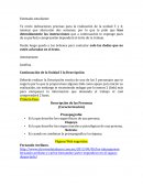 Unidad - La Narración.