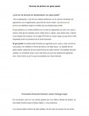 Técnicas de pintura con gises pastel