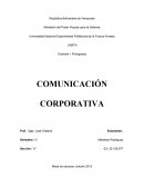 COMUNICACION CORPORATIVA.