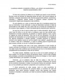 Opinión personal de causas de pobreza en México.