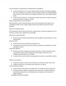 Toma de decisiones y aprendizaje por retroalimentación en garage tek.