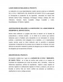 JUSTIFICACIÓN EN RELACIÓN A LA INSTITUCIÓN Y EL LUGAR DONDE SE DESEMPEÑA EL SERVICIO SOCIAL